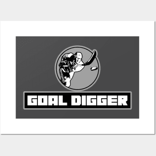 Goal Digger Posters and Art